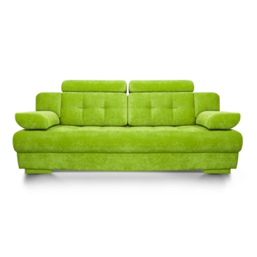 Quilted Lime Green Sofa