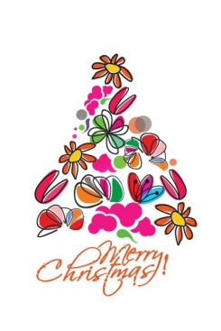 Flower Tree Christmas