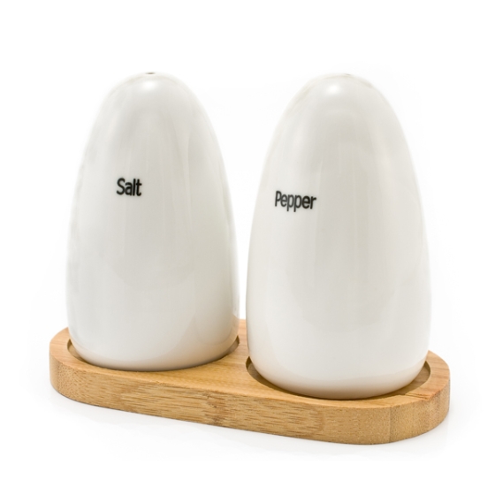 Egg Shaped  Salt and Pepper Shakers