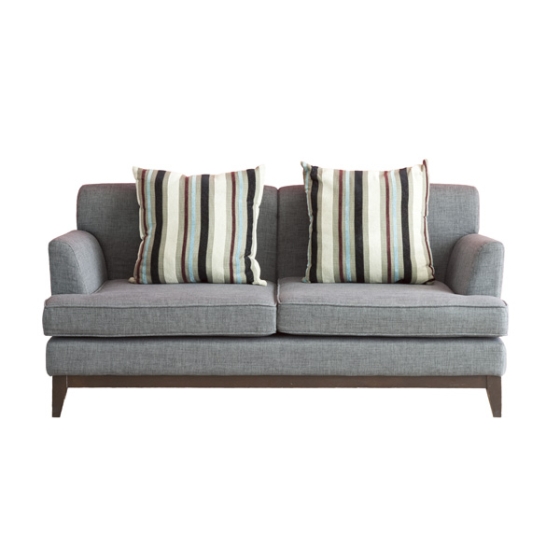 Mid Century Modern Grey Sofa