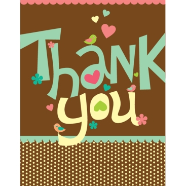 Chirping Birds Thank You