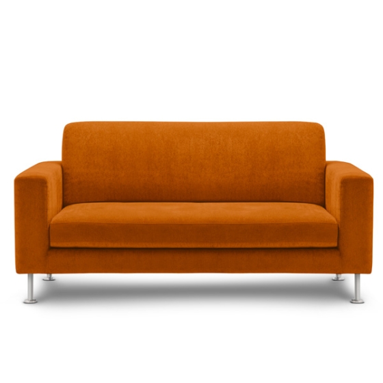 Contemporary Orange Sofa