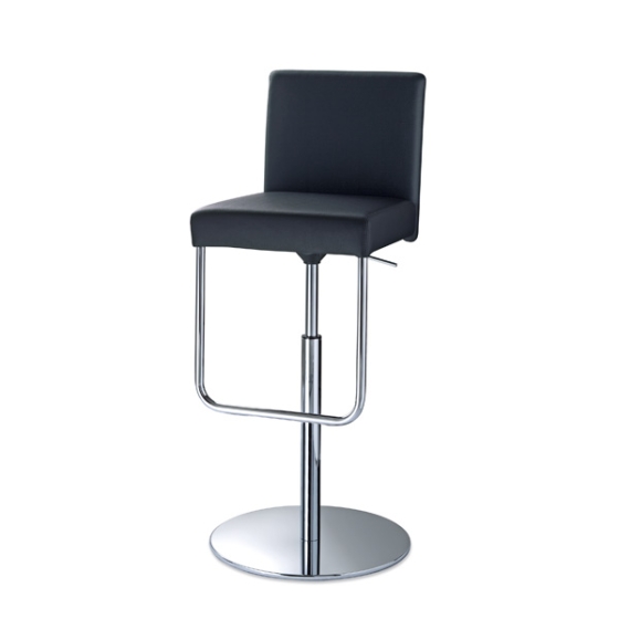 Leather Effect Breakfast Stool