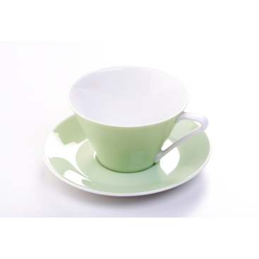 Mint Teacup and Saucer