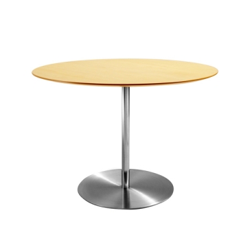 Chrome Base Lamp Table