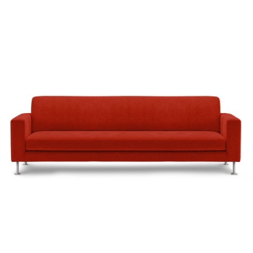 Four Seater Red Sofa